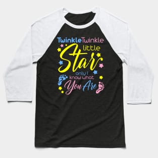 Twinkle Twinkle Little Star Only I Know W Gender Keeper Baseball T-Shirt